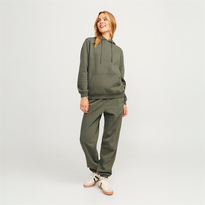 JJXX Damen Abbie Hoodie Weinblatt/Rosin JJXX Logo Grape Leafdetail:Rosin Jjxx Logo