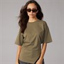 JJXX Womens Annabell Asymmetric T-Shirt Sea Turtle