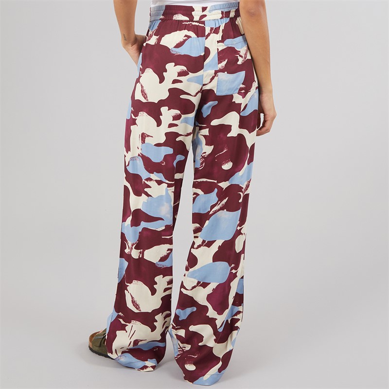 JJXX Womens Mira Trousers Cabernet Blur