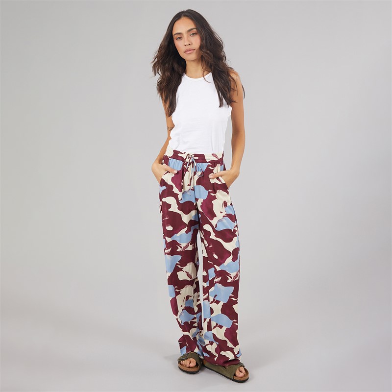 JJXX Womens Mira Trousers Cabernet Blur
