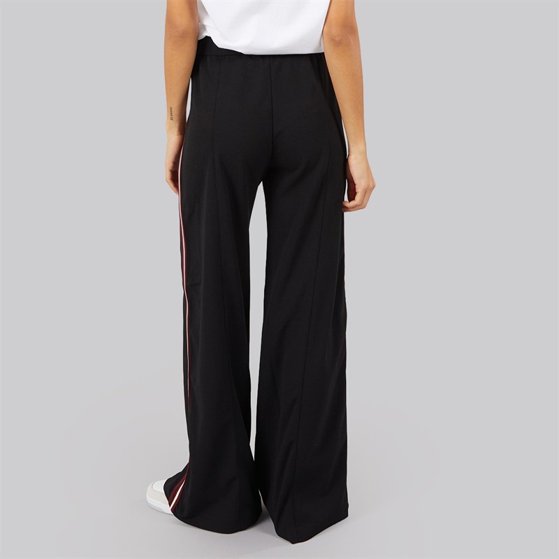 JJXX Womens Ida Nancy Wide Leg Trousers Black Tape