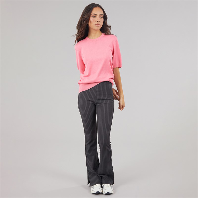 JJXX Womens Layla Knitted T-Shirt Morning Glory