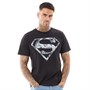 DC ORIGINALS Herren Marble Superman Logo T-Shirts Schwarz