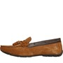 Gabicci Mens Charlie Tassle Driving Shoes Cognac