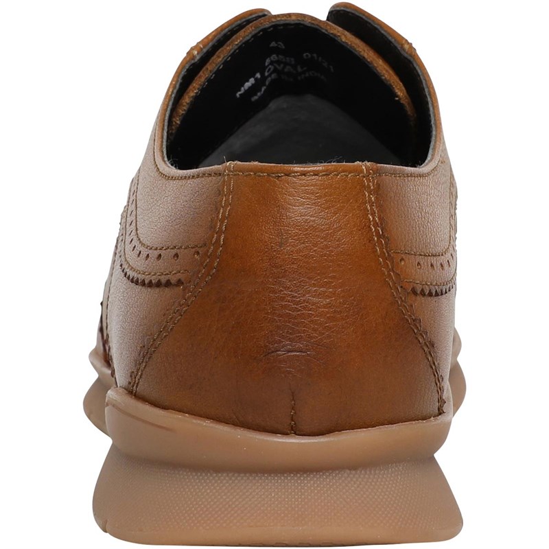 Base London Mens Oval Gibo Shoes Tan