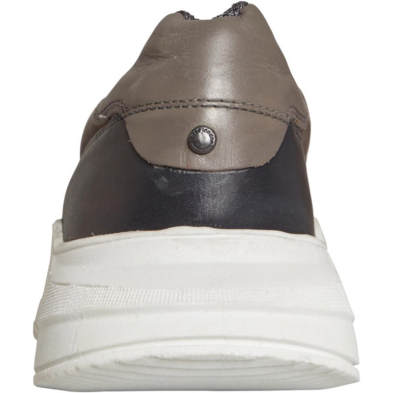 Base London Mens Dice Trainers Bordo/Grey