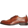Base London Mens Marl Plain Toe Shoes Tan