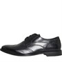 Base London Mens Risco Brogue Shoes Black