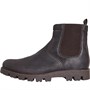 Base London Mens Spur Chelsea Boots Oiled Suede Brown