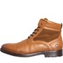 Base London Mens Sawyer Toe Cap Boots Grain Tan
