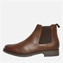 Base London Mens Bernard Chelsea Boots Brown