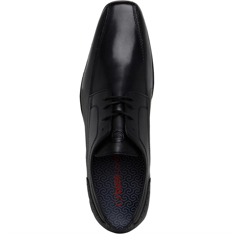 Base London Mens Ashdone Lace Up Shoes Black