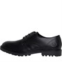 Base London Mens Baker Derby Shoes Black