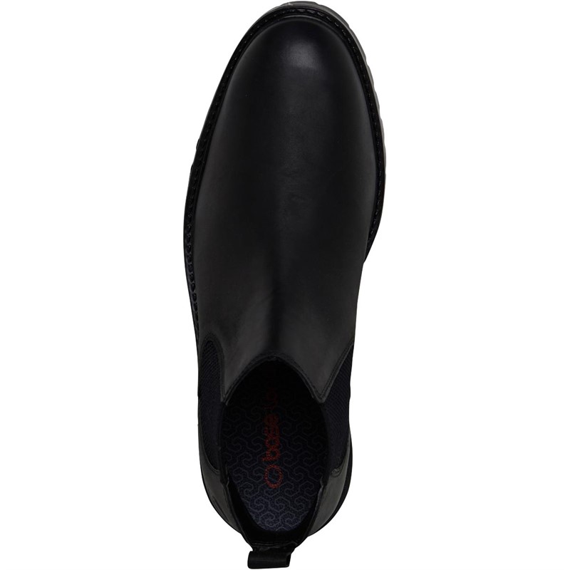 Base London Mens Howe Chelsea Boots Black