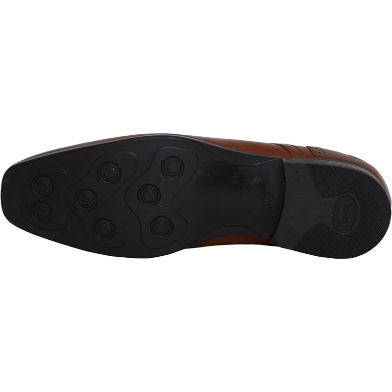 Base London Mens Ashdone Lace Up Shoes Tan