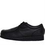 Base London Mens Bobby Shoes Black Tumbled