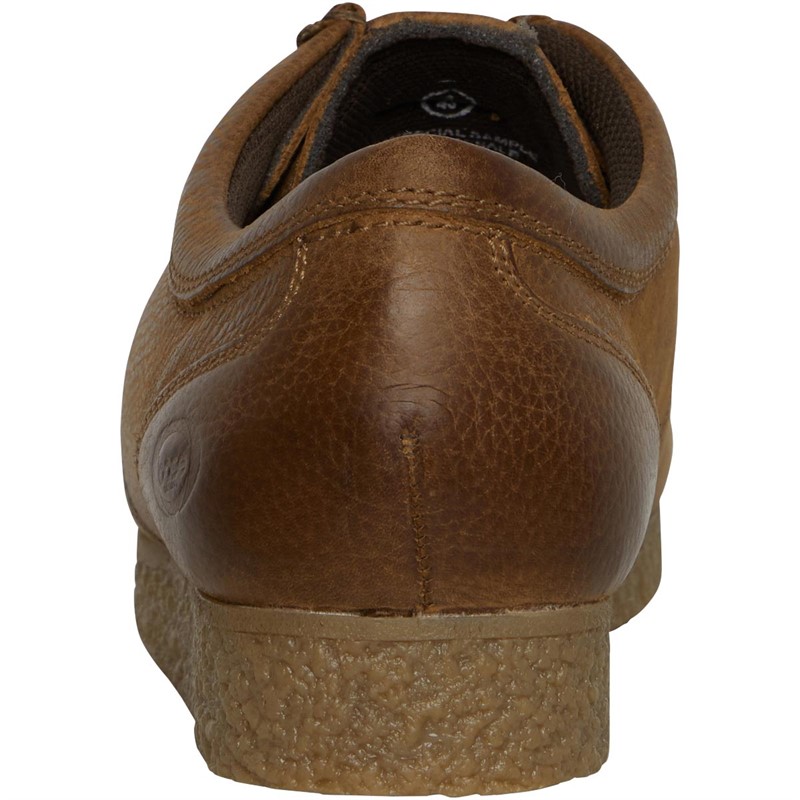 Base London Mens Bobby Shoes Tan Tumbled