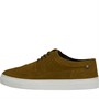 Base London Mens Mickey Brogue Trainers Cognac