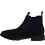 Base London Mens Nelson Chelsea Boots Navy
