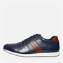 Base London Mens Eclipse Shoes Navy/Tan