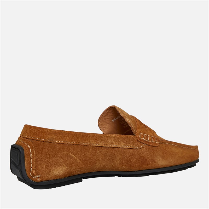Base London Mens Lisbona Loafers Cognac