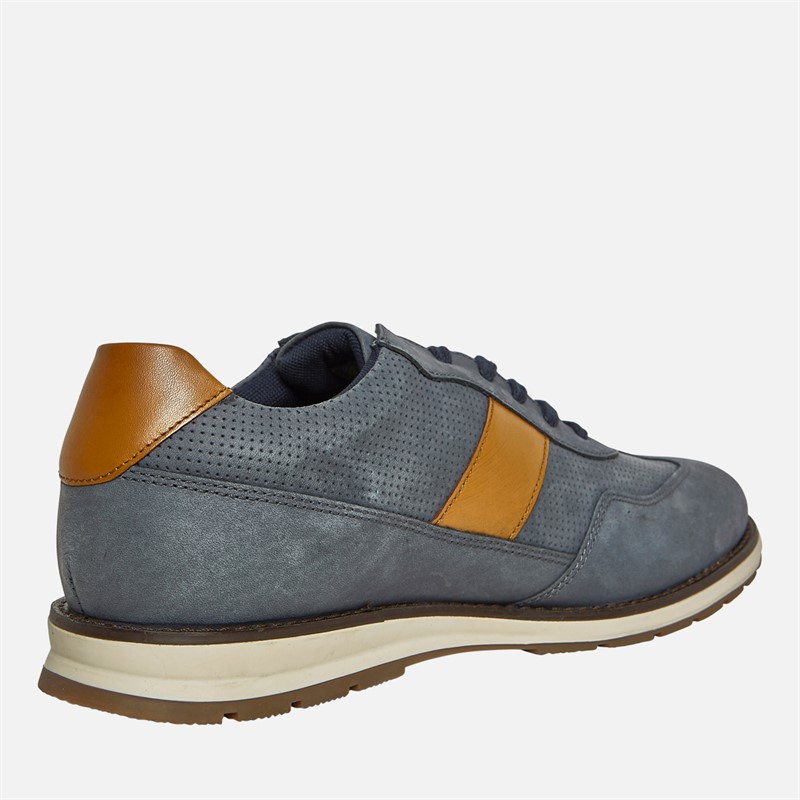 Base London Mens Ruggiro Shoes Navy