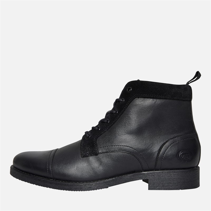 Base London Mens Jim Chukka Boots Black