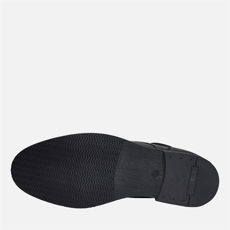 Base London Mens Jim Chukka Boots Black