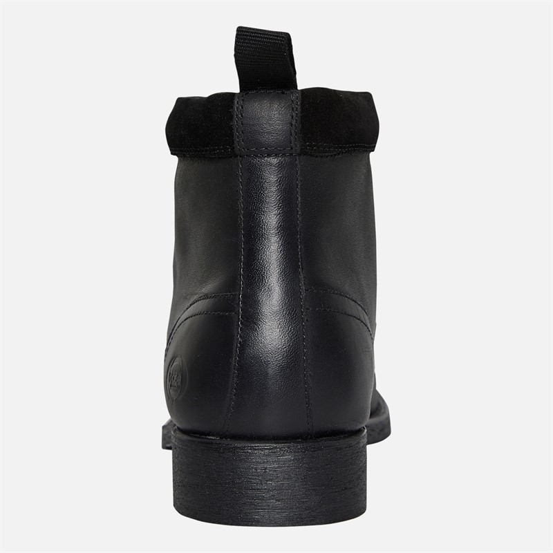 Base London Mens Jim Chukka Boots Black