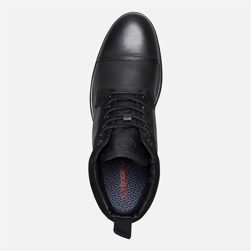 Base London Mens Jim Chukka Boots Black