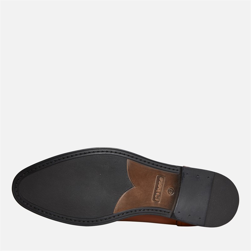 Base London Mens Risco Chelsea Boots Waxy Tan