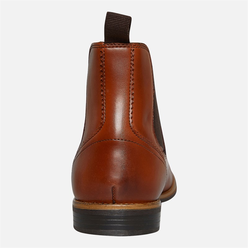 Base London Mens Risco Chelsea Boots Waxy Tan