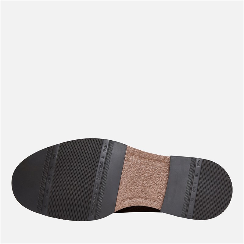 Base London Mens Barnes Suede Chukka Boots Suede Brown