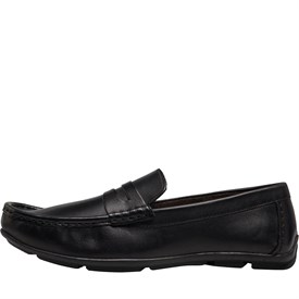 Buy Base London Mens Bali Slip On Shoes Waxy Black