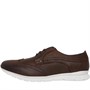 Base London Mens Elkie Shoes Burnished Brown