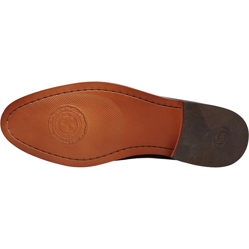 base london brown loafers