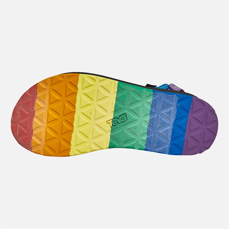 Sandales Teva Mid Universal Pride - Sangle En Polyester Recyclé - Semelle EVA Et Caoutchouc - Vegan Et écoresponsable