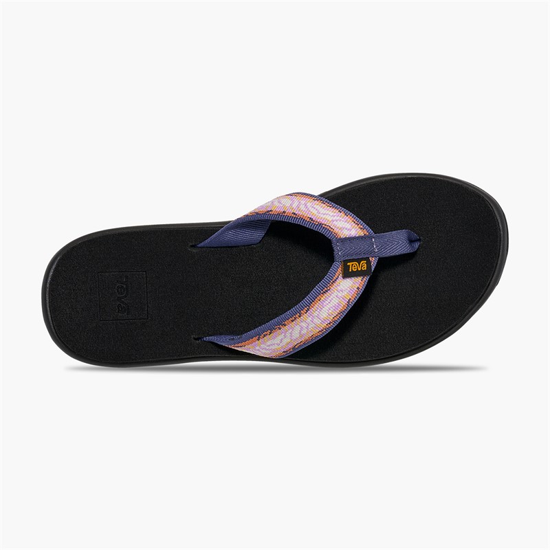 Teva Dame Voya Flip Sandaler Archive Topo Lupine