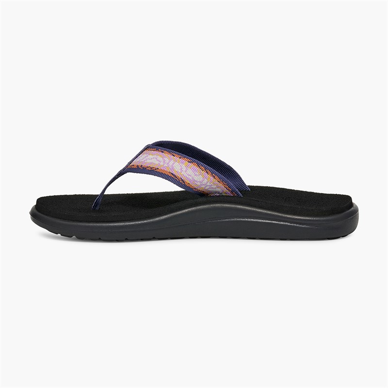Teva Dame Voya Flip Sandaler Archive Topo Lupine