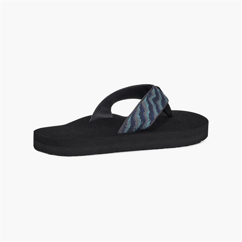 Teva Homme Mush II Sandales Neon Wave Navy