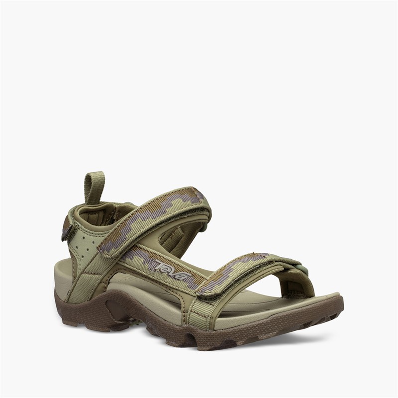 Teva Sandales Tanza Enfant Steps Dark Olive