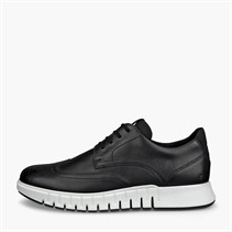 ECCO Herren Gruuv Studio Turnschuhe Schwarz/Schwarz