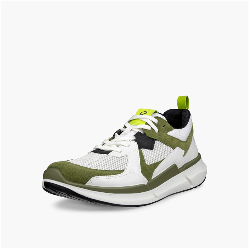 ECCO Mens Biom 2.2 Runner Trainers Acorn/White/Shadow White