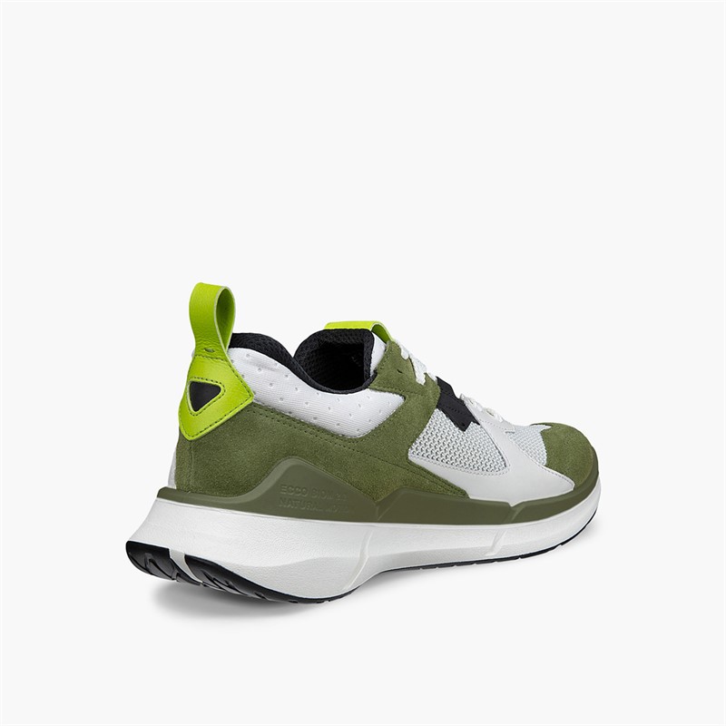 ECCO Mens Biom 2.2 Runner Trainers Acorn/White/Shadow White