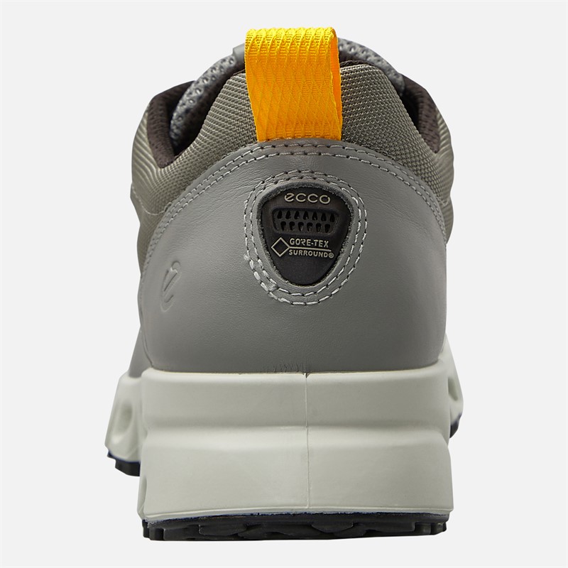 ECCO Mens Multi Vent Gore-Tex Trainers Grey