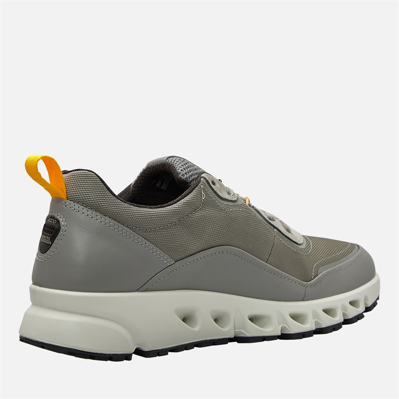 ECCO Mens Multi Vent Gore-Tex Trainers Grey