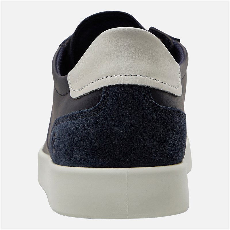 ECCO Mens Street Lite Trainers Navy/Blue/White