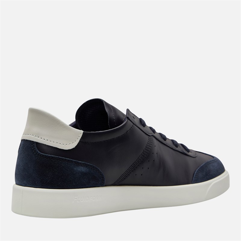 ECCO Mens Street Lite Trainers Navy/Blue/White