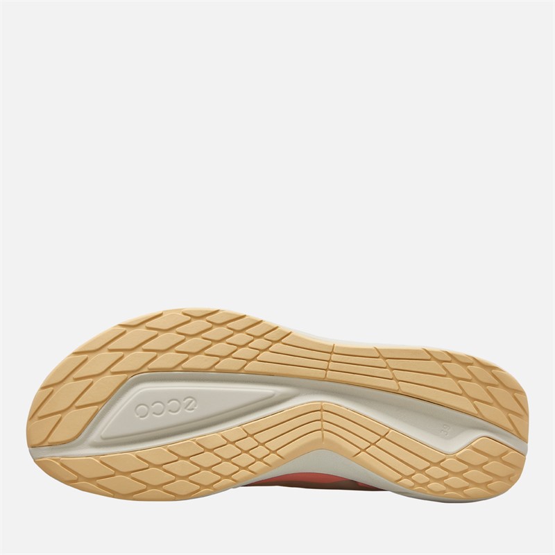ECCO Womens Biom 2.2 Trainers Beige/Pink