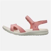 ECCO Womens Cruise Two Strap Sandals Limestone